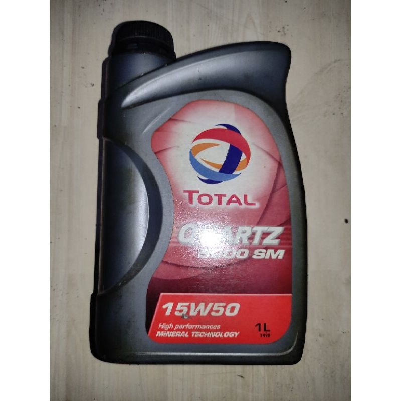Oli Mesin Total Quartz 5000SM 15W-50 (1 liter)