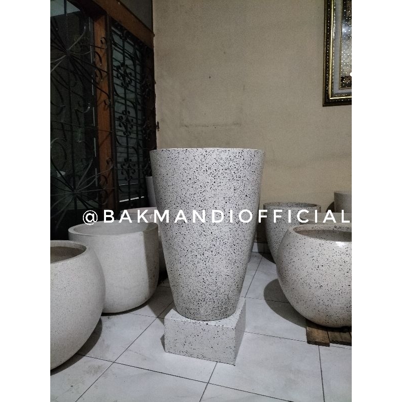 Bak mandi teraso Gelas besar
