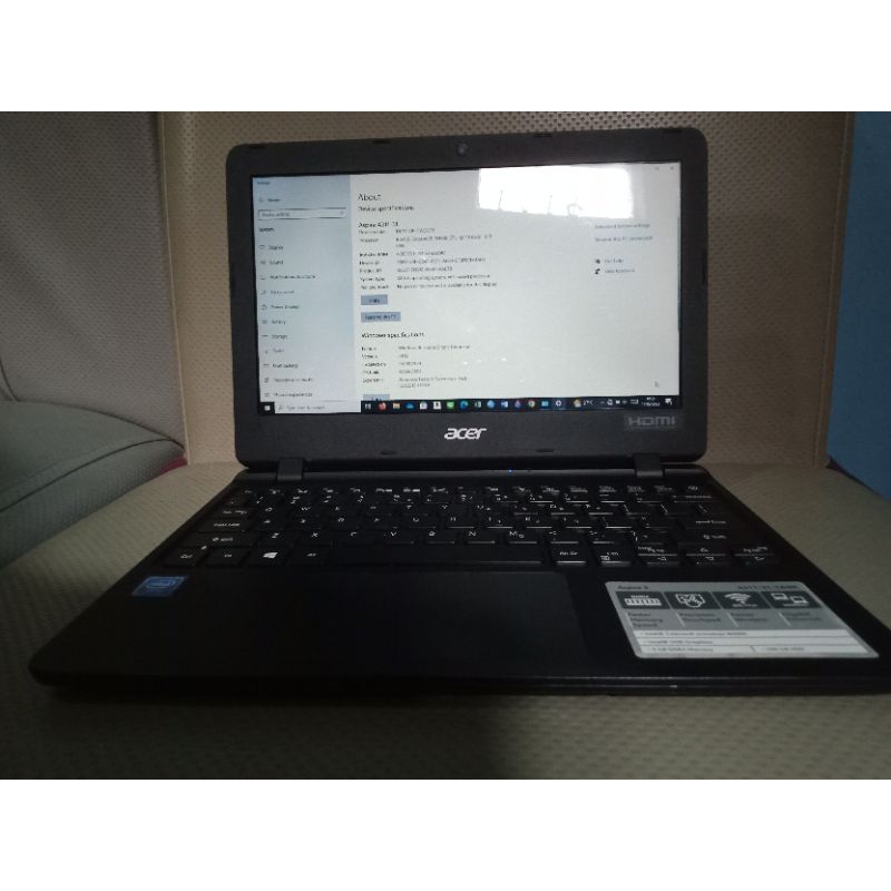 Notebook Acer A311-31