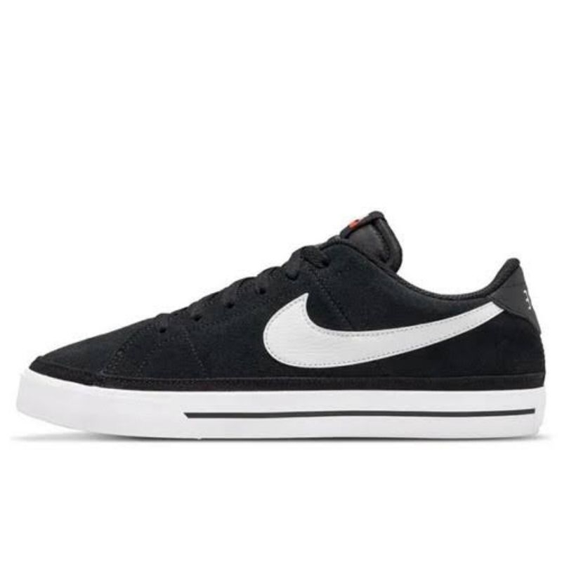 NIKE court legacy suede black white