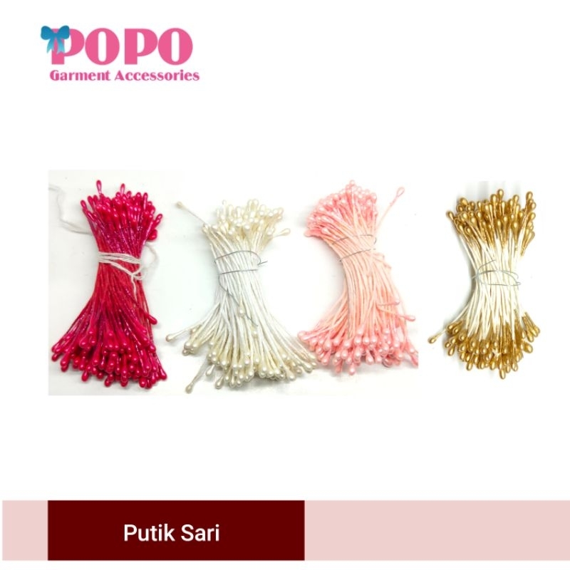 putik sari bunga/putik sari kecil ( 1 ikat )