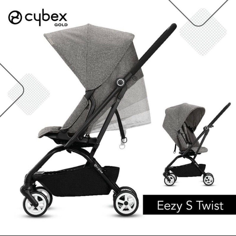 Preloved Stroller Cybex Eezy S Twist Manhattan Grey