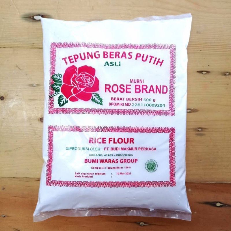 

Tepung Rose Bren beras putih 500g