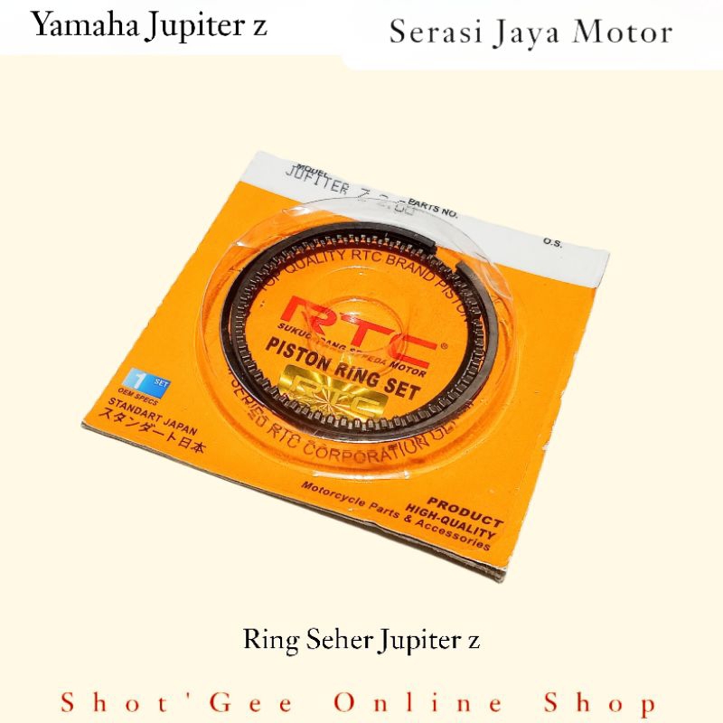 RING SEHER RING PISTON YMH JUPITER Z / VEGA R NEW