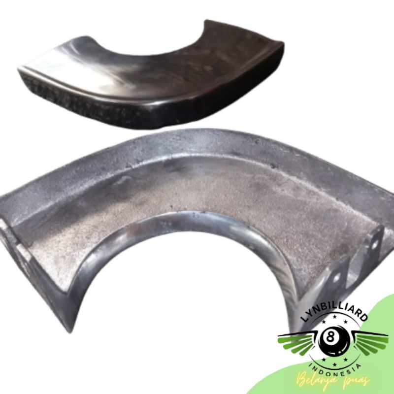 Satu set isi 4 Besi Poket Meja Biliar 9ft Murrey Besi Sudut Pocket Meja Billiard Pooket Meja Billiar