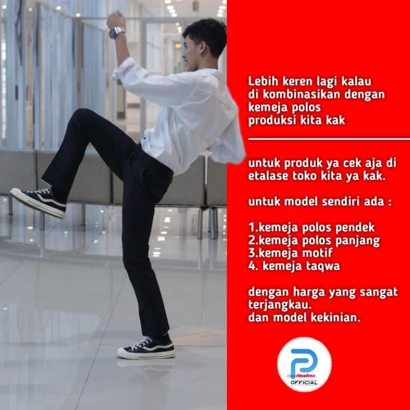 CELANA KAIN FORMAL CELANA KAIN  SLIMFIT PRIA FORMAL CELANA SLIMFIT KANTOR CELANA KAIN HITAM CELANA BAHAN KANTOR CELANA SLIMFIT PRIA CELANA KAIN LENGKAP WARNA CELANA KAIN TERBARU CELANA PRIMADONA OFFICIAL CELANA KANTOR JUMBO PRIA CELANA KANTOR PENSIL