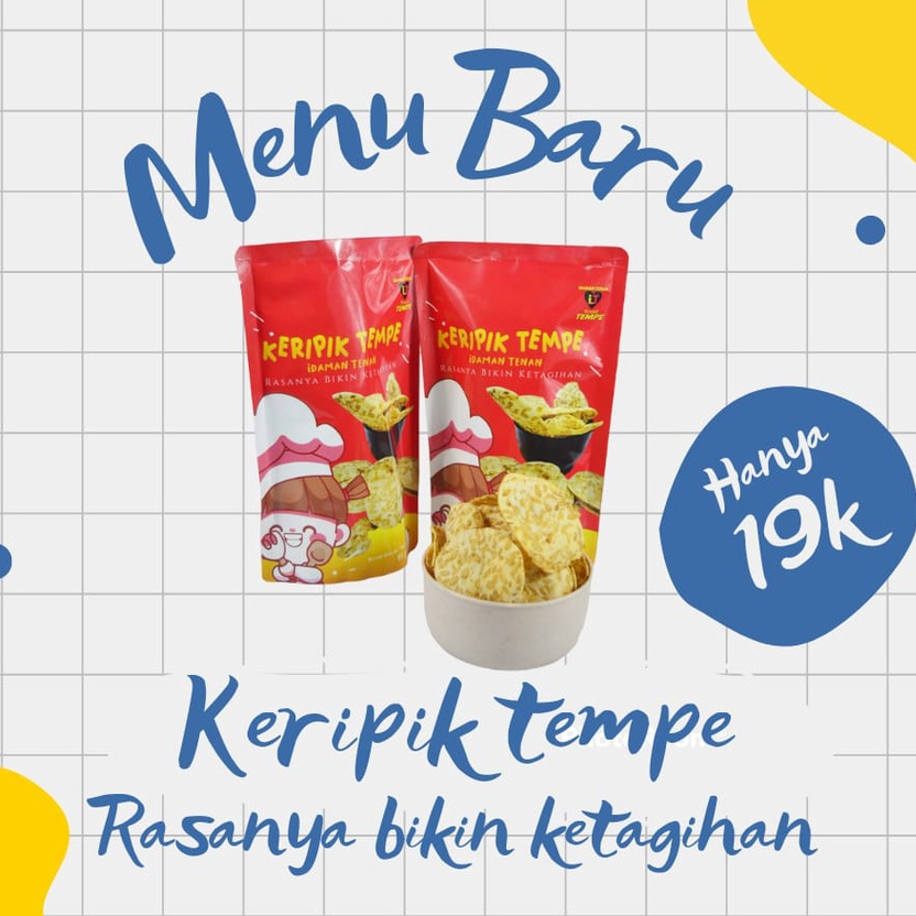 

Keripik Tempe Renyah Cemilan Keripik Tempe Murah Keripik Tempe Kemasan 85g