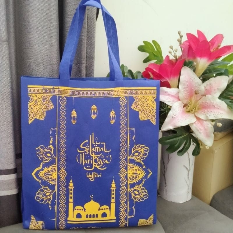 tas lebaran IDUL FITRI/GOODIE BAG/TAS PRESS LEBARAN 30X40