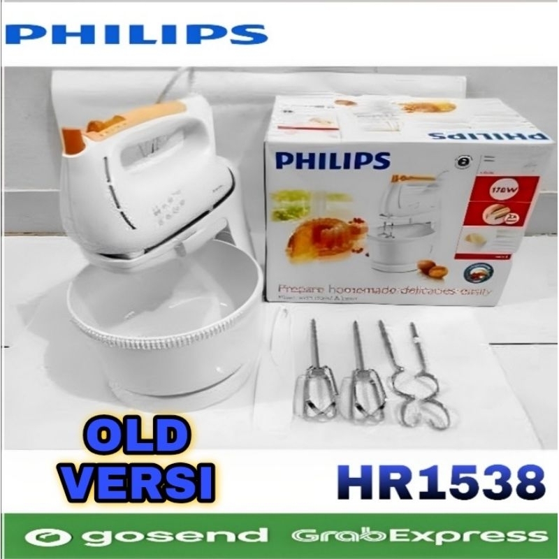Mixer com Stand Mixer Philips Hr 1538