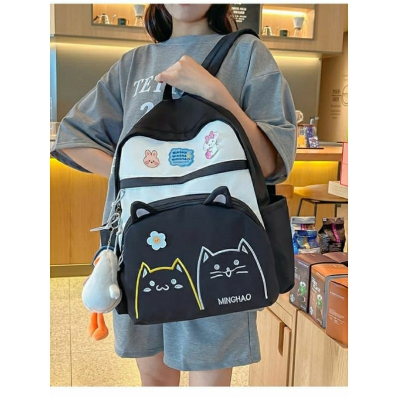 Arifirn Minghao - Premium Tas Ransel Sekolah Wanita