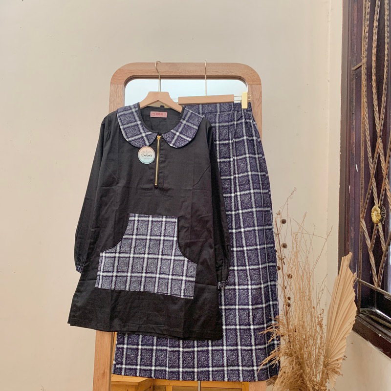 ONE SET Baju Santriwati / Gamis Santriwati