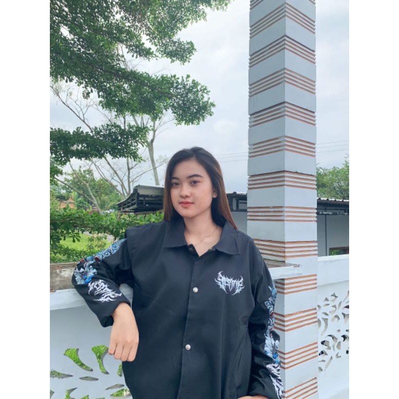 JAKET COACH PSHT CULTURE INDONESIA // JAKET COACH // JAKET MOTIF TERATE //JAKET PARASUT