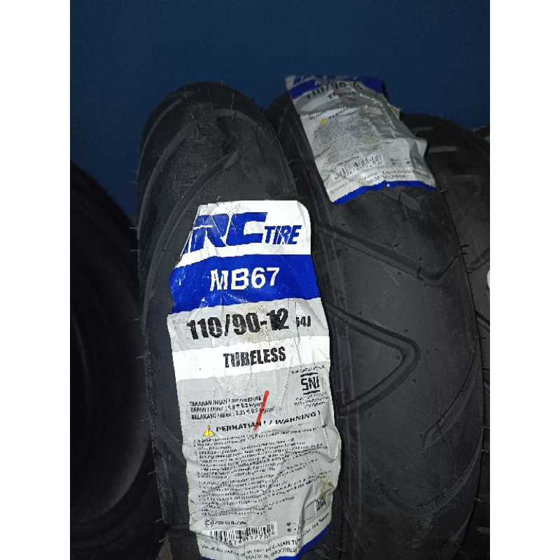 Ban Tubeless Scoopy Donat Genio Donat Ban IRC Ring 12