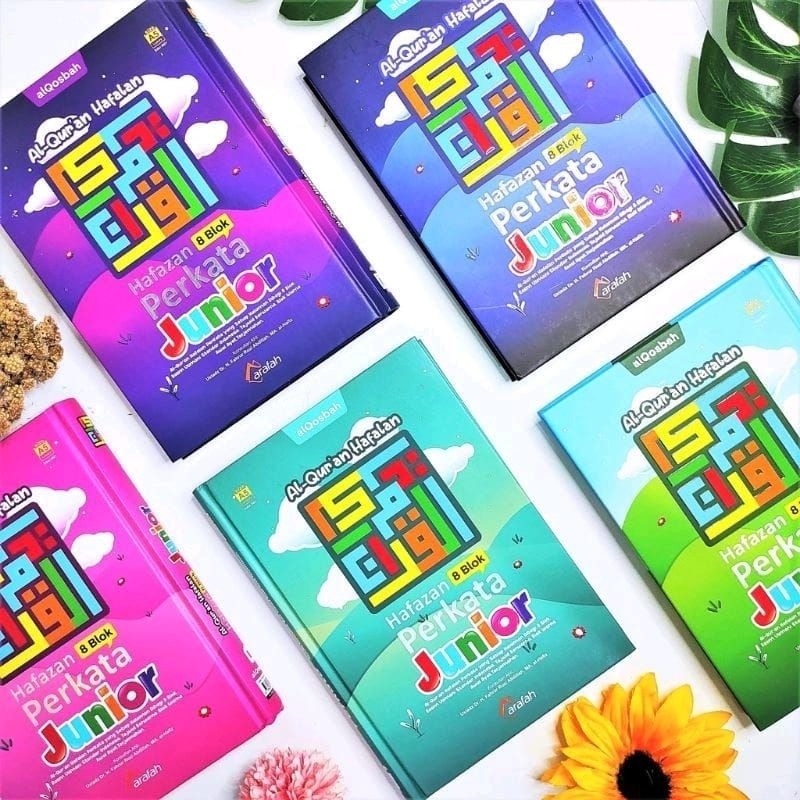 Al Quran Hafalan Hafazan Junior 8 Blok Ukuran A5 - Alquran Hafazan Junior 8 Blok