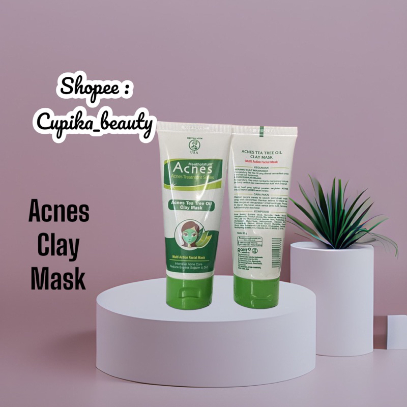 [pa] acnes clay mask // masker clay acnes tree tea oil clay