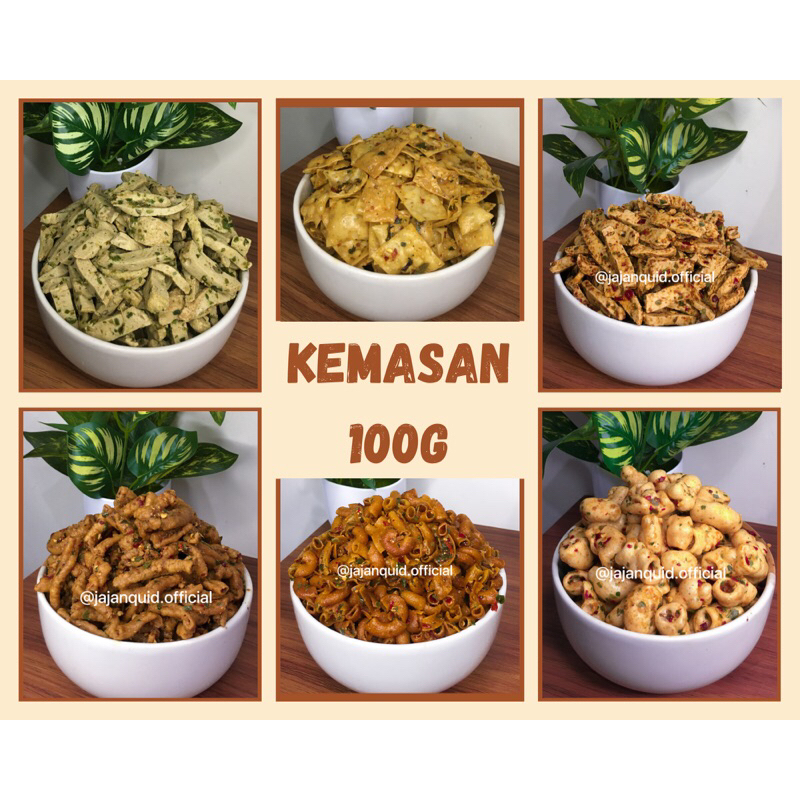 

KRIPIK ANEKA PEDAS KEMASAN 100g