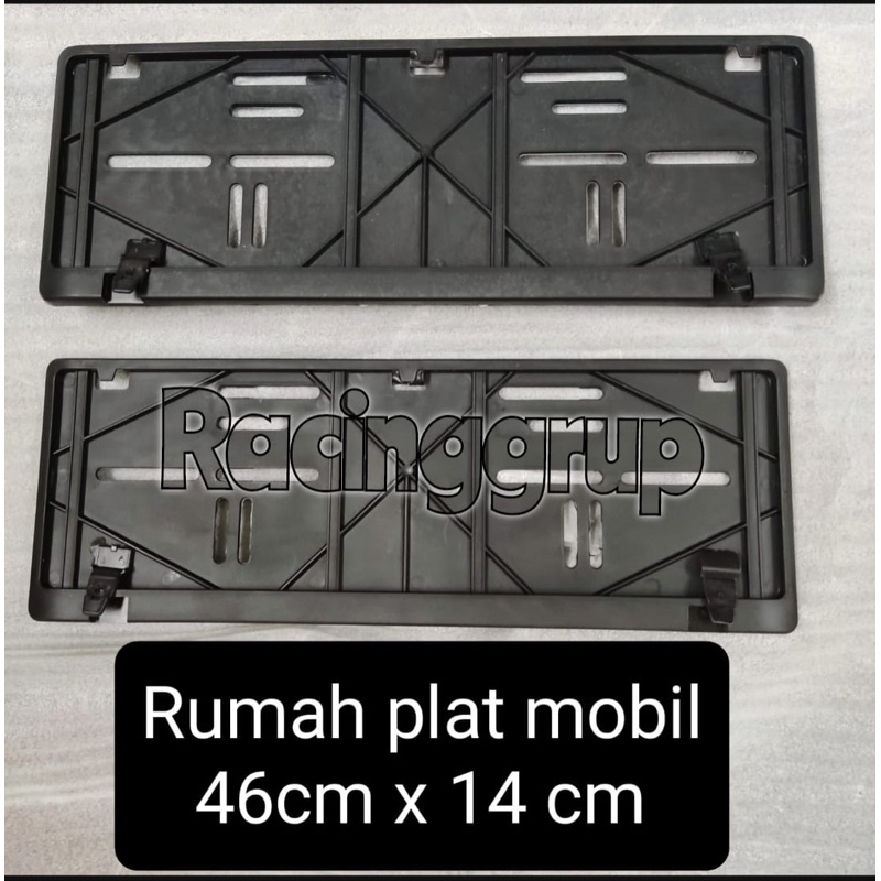 Tatakan Dudukan Tempat Plat Nomor Mobil Terbaru Lengkap SET Depan Belakang