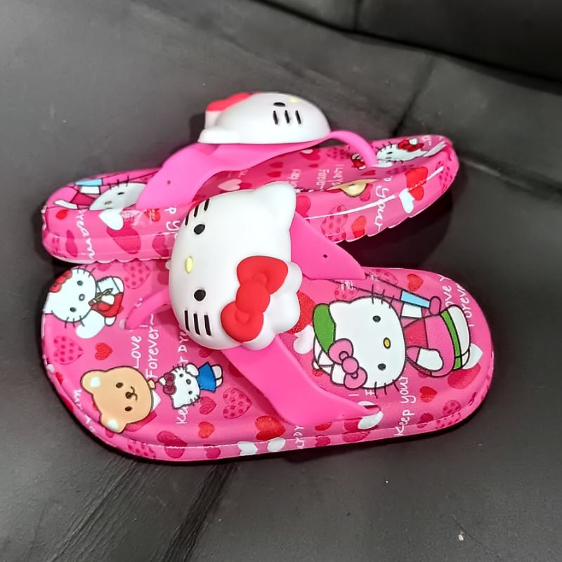 Sandal anak hello kitty Sandal import anak perempuan Sendal trendy wanita