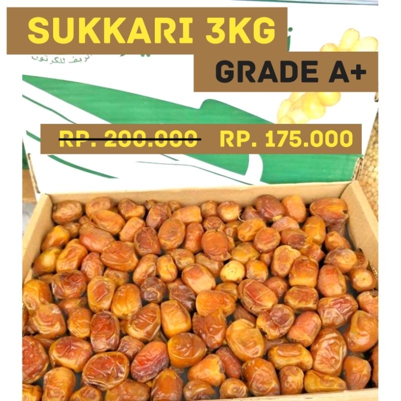 

Kurma Sukkari 3Kg