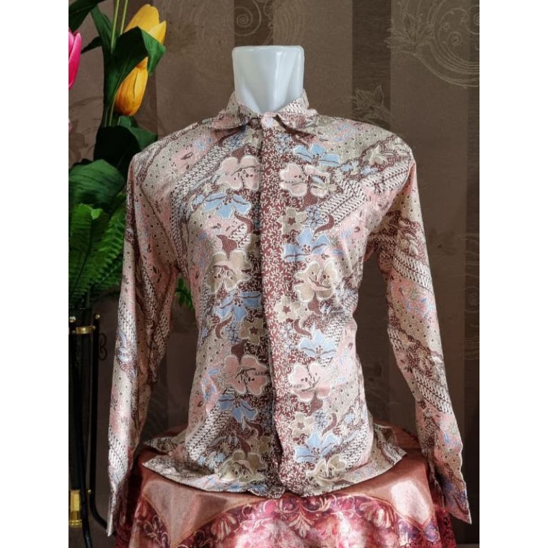 BAJU BATIK / BAJU BATIK PESTA / BAJU BATIK KONDANGAN / BAJU KEMEJA BATIK LENGAN PANJANG