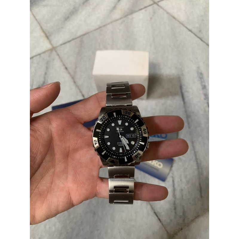 Jam Tangan Pria Seiko 5 SNZJ13K1 Sports Automatic Watch Original (Second)