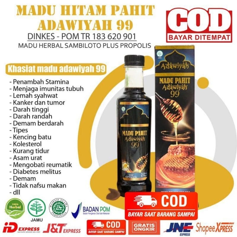 Madu Pahit Adawiyah Original / Madu Pahit Adawiyah Asli / Madu Pahit Terbaik / Madu Pahit Anh Asli
