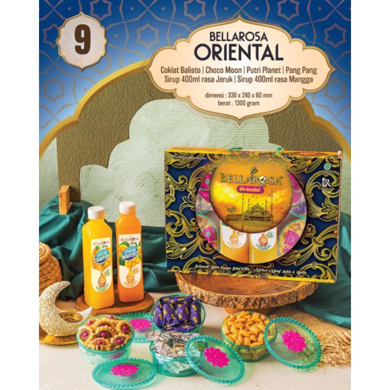 

Bellarosa Paket ORIENTAL Sirup Parcel Lebaran Hampers