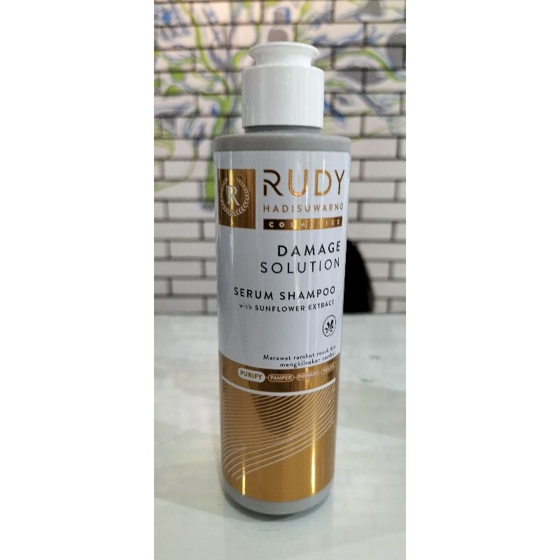 Rudy Hadisuwarno Cosmetics Damage Solution Serum Shampoo