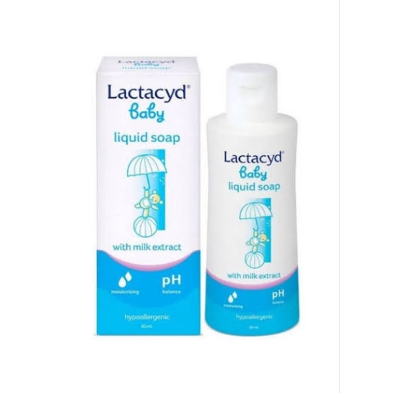 Lactacyd baby liquid soap 60ml kemasan baru