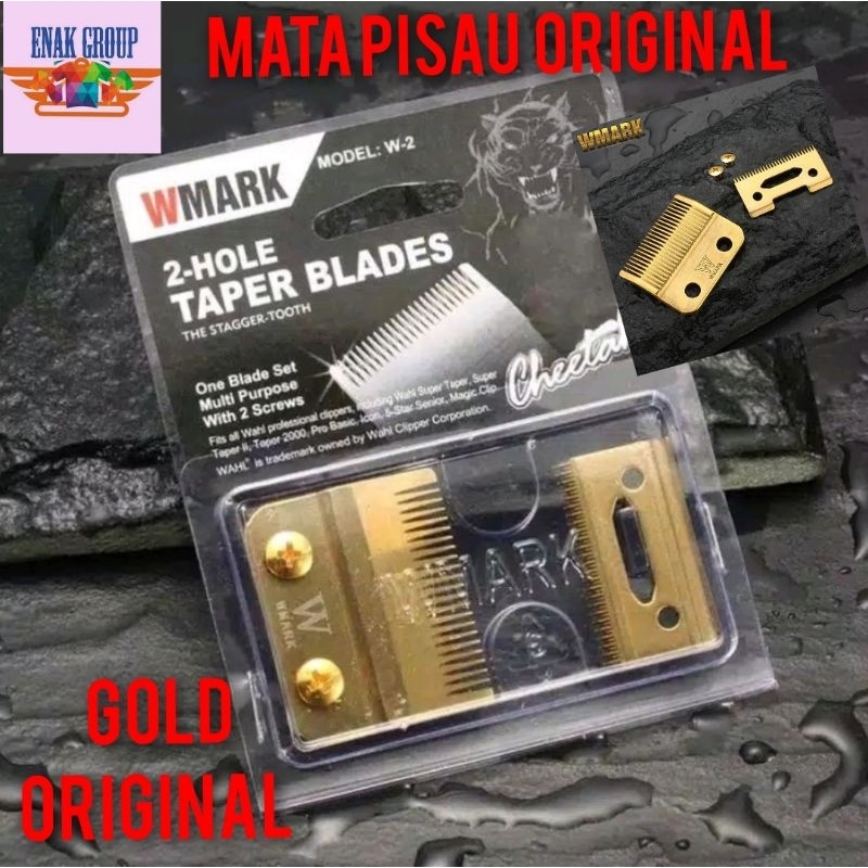 Original Pengganti Mata Pisau Cukur Wahl/Wmark gold/Mata Pisau Cukur Elektrik