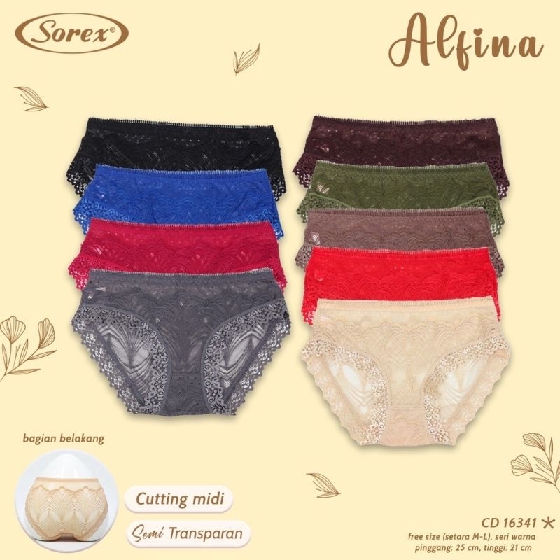 CD SOREX RENDA SEMI TRANSPARAN 16341