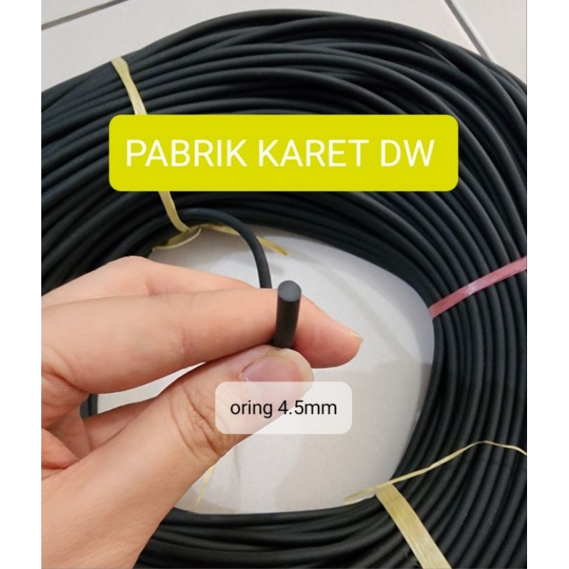 KARET ORING CORD 4.5MM O RING 4.5 MM SEAL METERAN