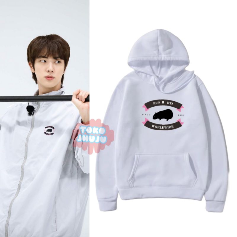 Hoodie Jumper Jin Rn Bts 2023 Gamvar BESAR