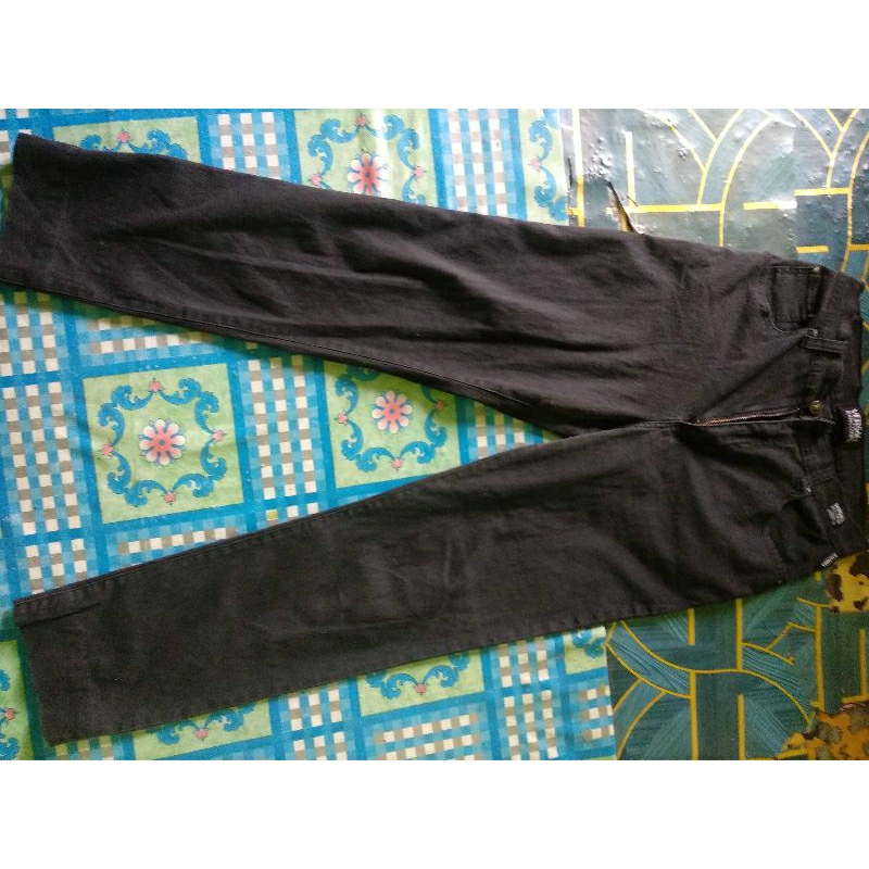 Long pants Versace jeans Couture Black made in Italy Original second