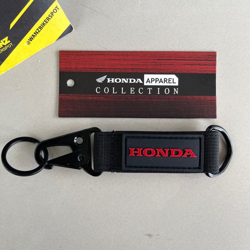 Gantungan Kunci Motor Honda HRC AHM Original / Keychain Honda