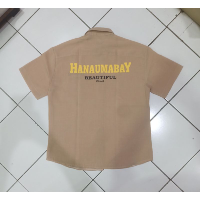 WORKSHIRT SECOND / KEMEJA BACKPRINT SECOND