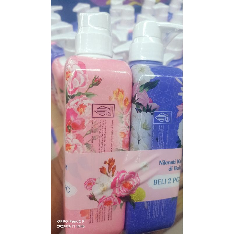 [Beli 1 Gratis 1] NA'EEM BODY WASH PUMP 480ml