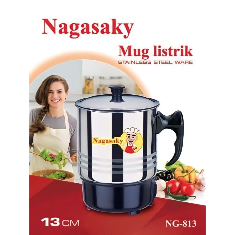 mug listrik / mug elektrik nagasaky 11cm, 12cm, 13cm, 14cm, 15cm