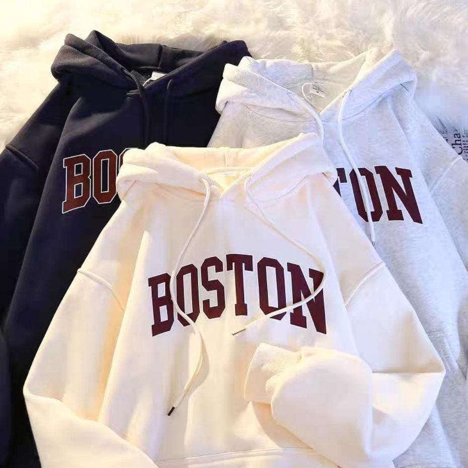 BOSTON SWEATER HOODIE JUMPER UNISEX