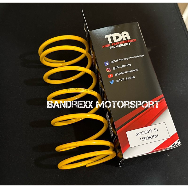 Per CVT TDR Racing 1500 Rpm Original For Honda Beat fi-Scoopy Fi