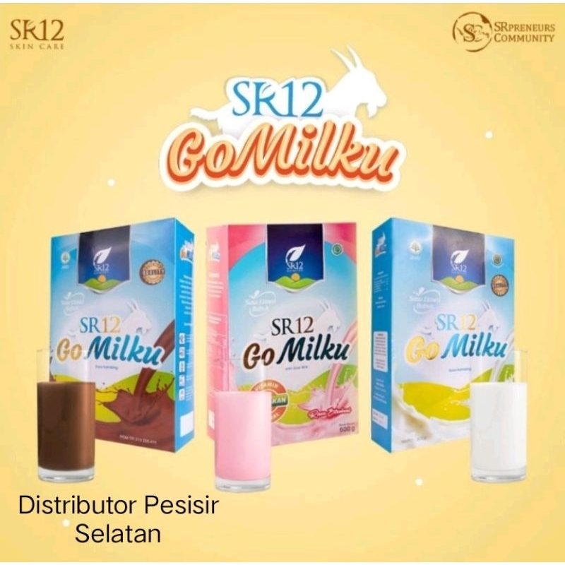 

SR12 Go Milku SR 12 SUSU KAMBING ETAWA 600Gr (varian rasa lengkap)