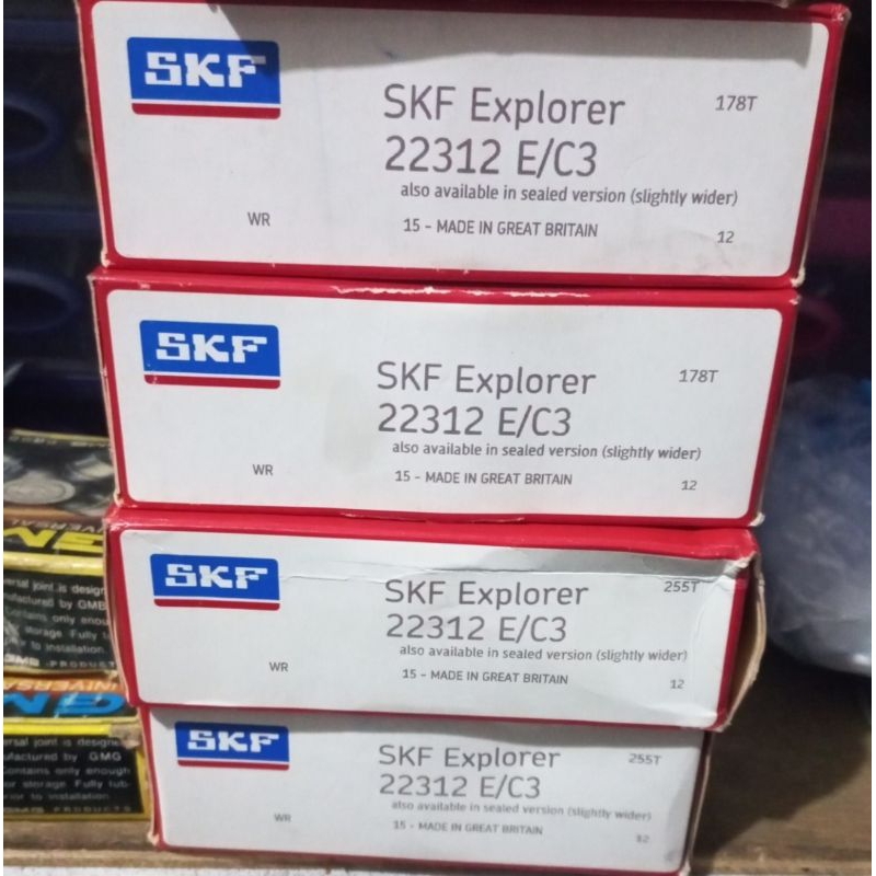 SPHERICAL ROLLER BEARING 22312 E C3 SKF