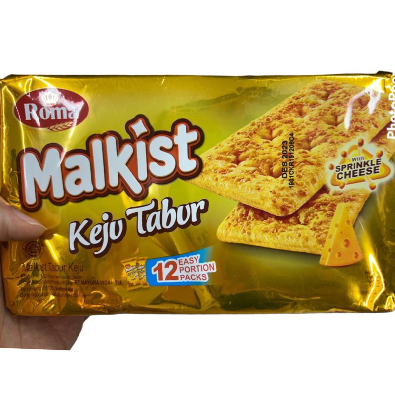 

Roma Malkist Keju Tabur 88gr