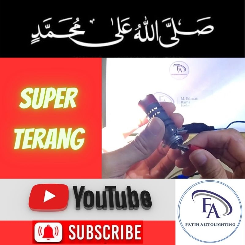 1 Bulan Garansi Lampu Led Utama Motor H6 Laser Super Terang Universal Bebek dan Matic Bukan Bohlam D