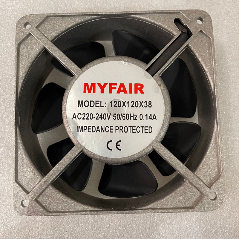 Fan AC 220V 12cm 220 volt 12x12 MYFAIR