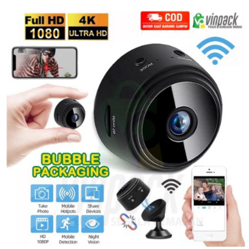 Wireless Kamera Mini CCTV A9 Mini Camera Wifi HD 1080P IP Camera Mini Camera Smart Network Camera CCTV SPY Camera