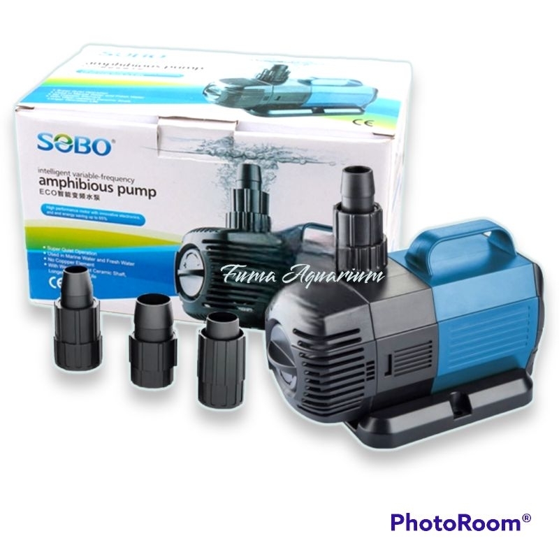 SOBO 4800 BO-4800A Pompa Besar Kolam Waterfall 32 Watt Naik 4,5m Submersible Pump Water Pump Power Head