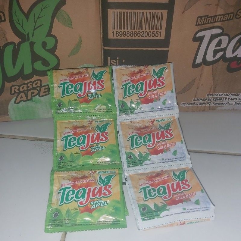 Teajus 1renceng isi 10sachet