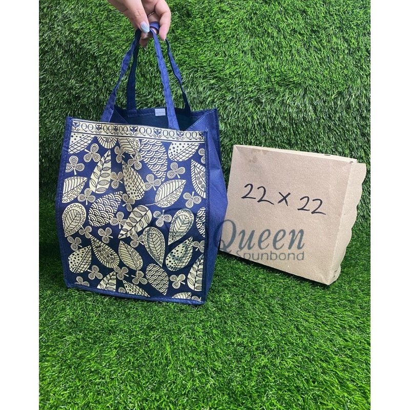 Tas Hajatan Kotak Daun Eko uk.22x22cm Harga Lusin