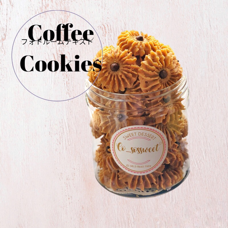 

kue kering coffee cookies